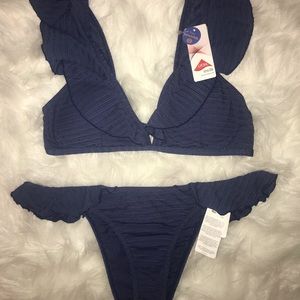 Two piece swimwear